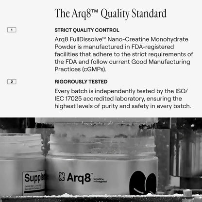 Arq8™ Creatine Monohydrate Powder