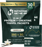 Sobres de viaje de Aislado de Proteína de Suero de Leche + Creatina 2 en 1