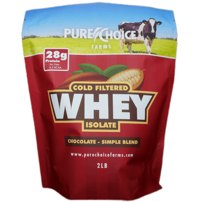 Aislado de proteína de suero de leche sabor chocolate