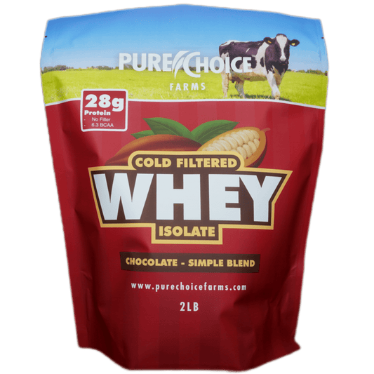Aislado de proteína de suero de leche sabor chocolate